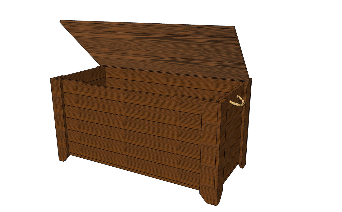 Toy / Storage Chest Plans - Instant PDF Download - DIY