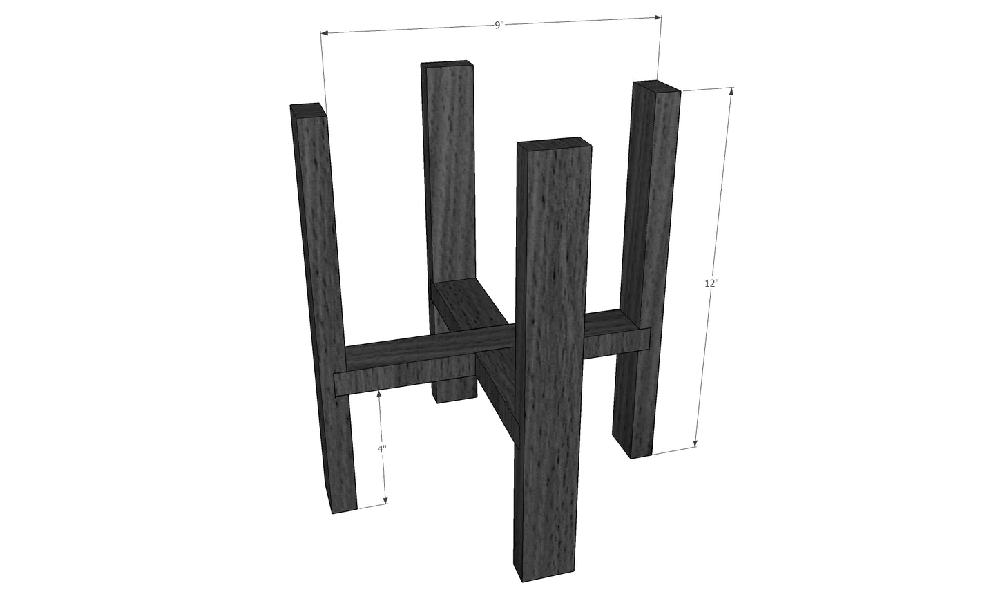 Plant Stands / Holders Plan - Instant PDF Download - DIY